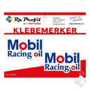 MOBIL RACING OIL som klebemerke