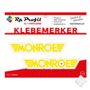 MONROE klassisk logo som klebemerke