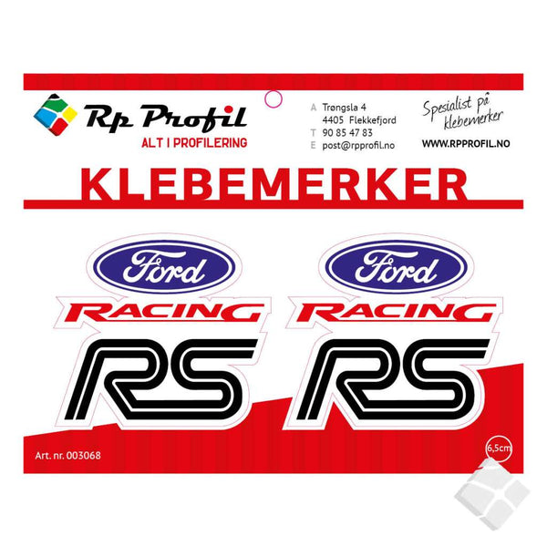 FORD RS som klebemerke