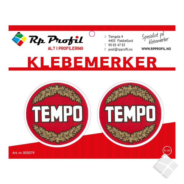 TEMPO klebemerke