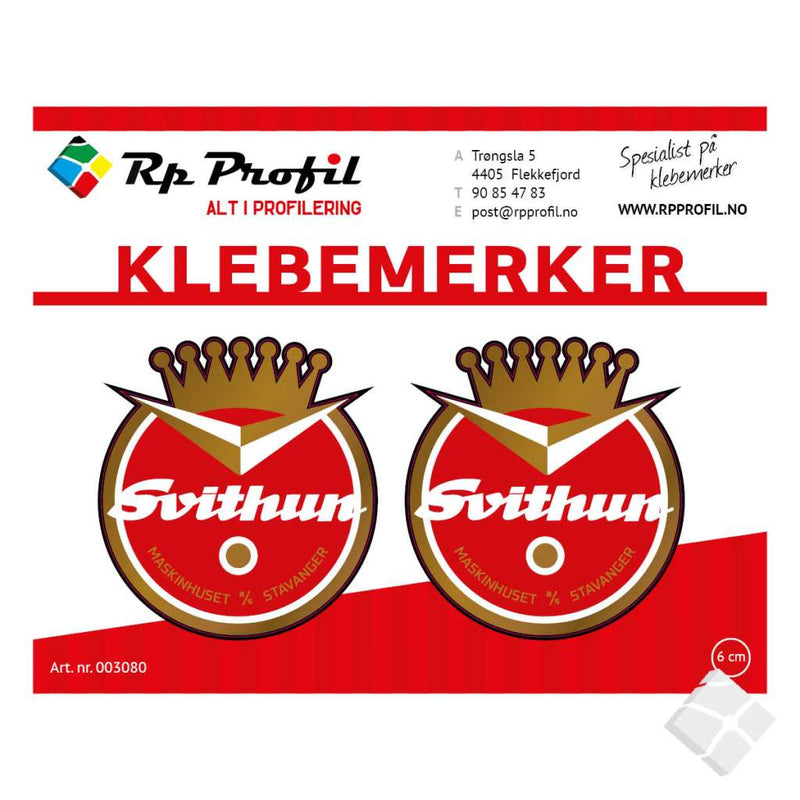 SVITHUN LOGO klebemerke