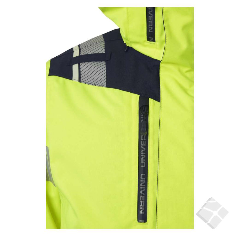 ProTec 2.0 jakke 2 in 1 i høy synlighet, safety gul/marine