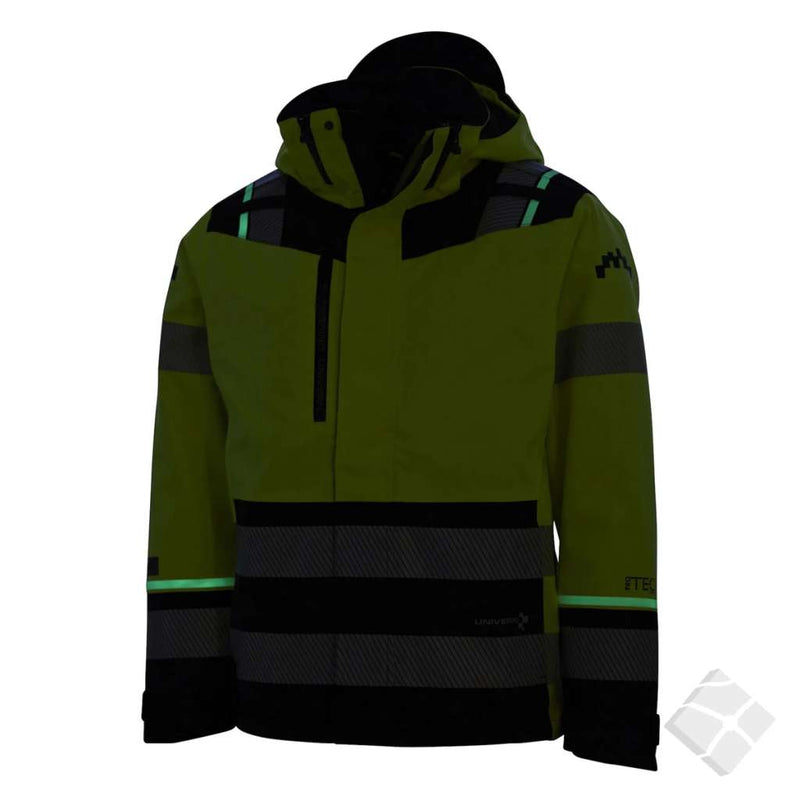 ProTec 2.0 jakke 2 in 1 i høy synlighet, safety gul/marine