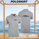 Draco team 1963 poloshirt, gråmelert