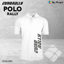 Eurorally poloshirt Rally, hvit