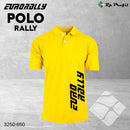 Eurorally poloshirt, gul