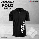 Eurorally poloshirt, sort