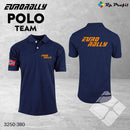 Eurorally Team poloshirt, marine