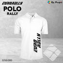 Eurorally poloshirt, hvit