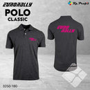 Eurorally klassisk poloshirt, koksgrå