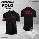 Eurorally Team poloshirt , sort