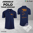Eurorally Norway Tour poloshirt, marine