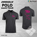Eurorally Main Tour poloshirt, koksgrå