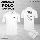 Eurorally Main Tour poloshirt, hvit