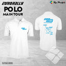 Eurorally Main Tour poloshirt, hvit