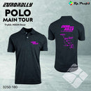 Eurorally Main Tour poloshirt, koksgrå