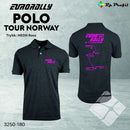 Eurorally Norway Tour poloshirt, koksgrå
