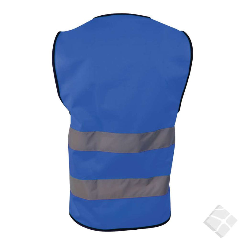 Trenings/refleksvest Flen, kornblå - 50 stk