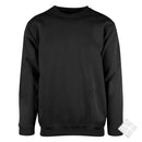 Klassisk collegegenser, sort