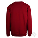 You collegegenser, vinrød