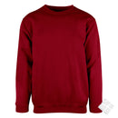 You collegegenser, vinrød