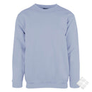 You collegegenser, lys blå