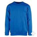 Klassisk collegegenser, kornblå