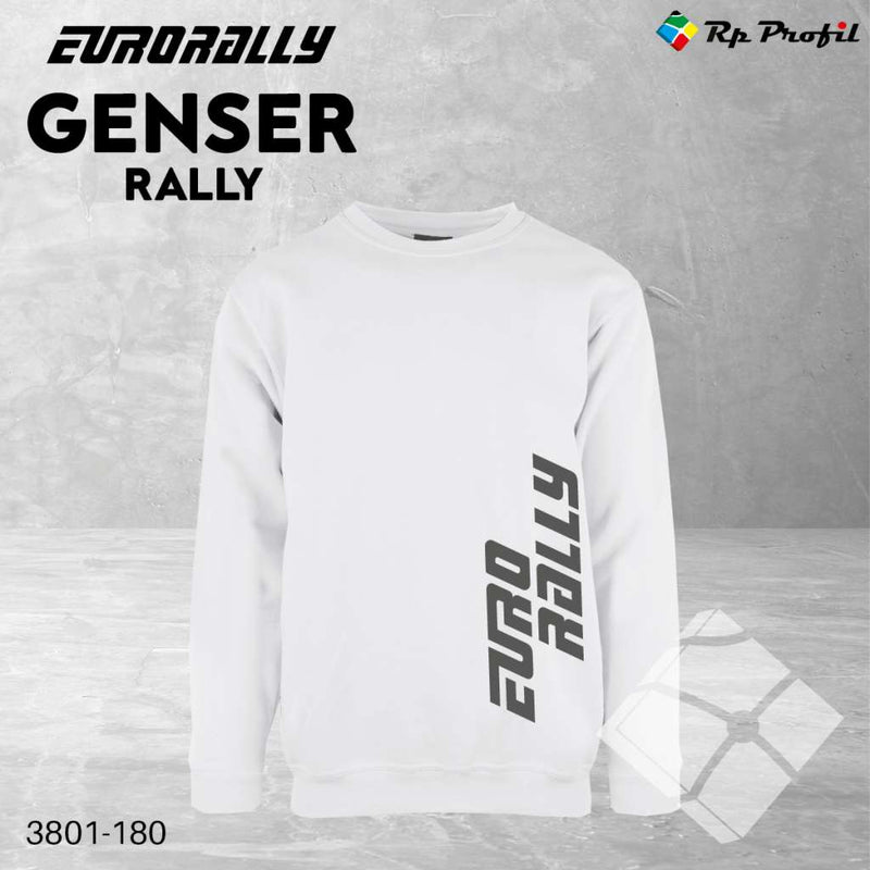 Eurorally genser - Rally, hvit