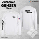 Eurorally Team genser, hvit