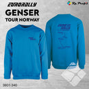Eurorally TOUR NORWAY genser, turkis