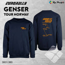 Eurorally TOUR NORWAY genser, marine