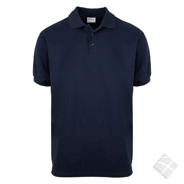 GOTS organic - stretch polo, marine