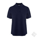 GOTS organic polo til dame, marine