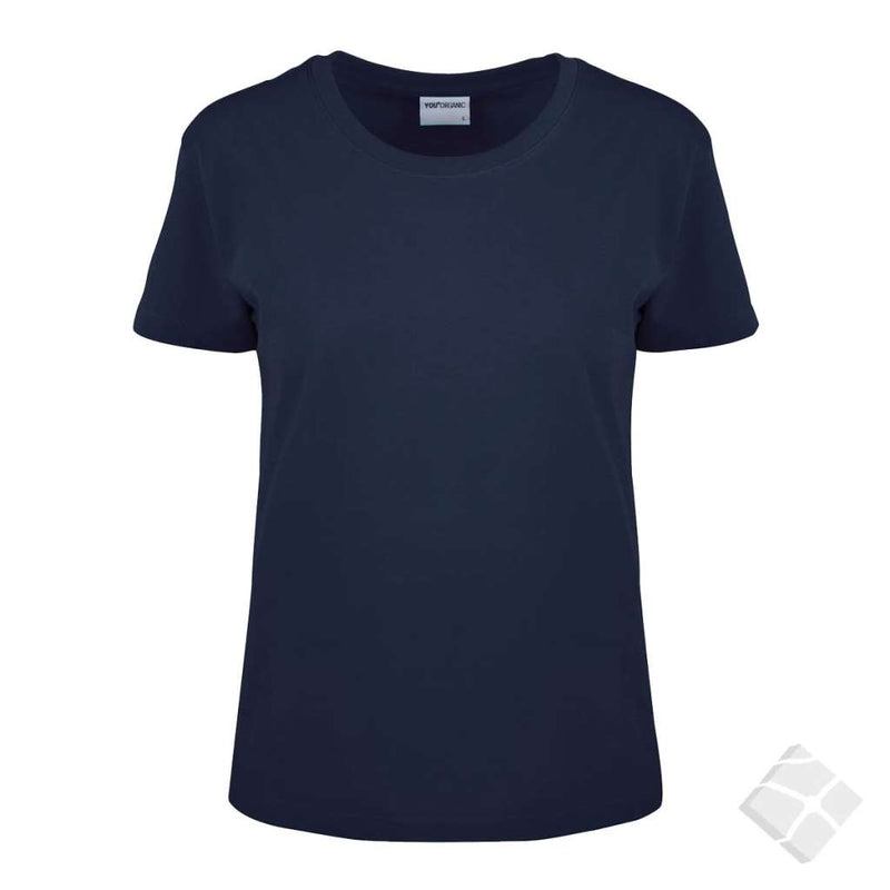 GOTS organic T-skjorte (D), marine