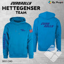 Eurorally Team hettegenser, turkis