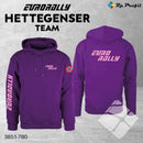 Eurorally Team hettegenser, lilla