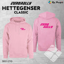 Eurorally klassisk hettegenser, rosa