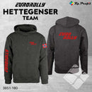 Eurorally Team hettegenser, koksgrå