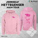 Eurorally Main tour hettegenser, rosa