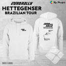 Eurorally hettegenser BRAZILIAN, hvit
