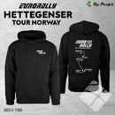 Eurorally TOUR NORWAY hettegenser, sort