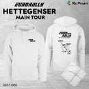 Eurorally Main tour hettegenser, hvit