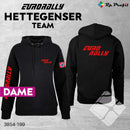 Eurorally Team hettegenser lady, sort
