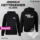 Eurorally klassisk hettegenser lady, sort