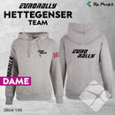 Eurorally Team hettegenser lady, gråmelert