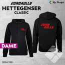 Eurorally klassisk hettegenser lady, sort