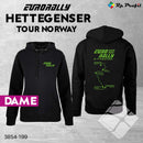 Eurorally TOUR NORWAY dame hettegenser, sort