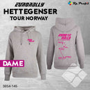 Eurorally TOUR NORWAY dame hettegenser, grå