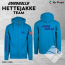 Eurorally Team hettejakke, turkis