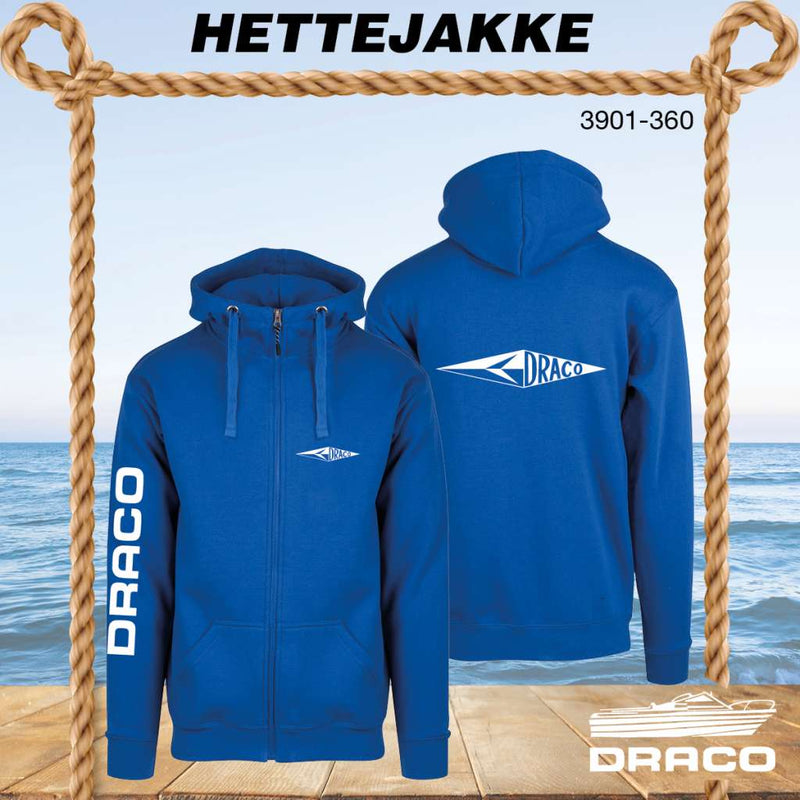 Draco hettejakke team 1963, kornblå